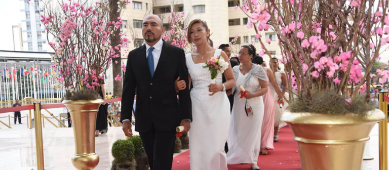 El UCKG celebró casi 28,000 matrimonios en cinco continentes