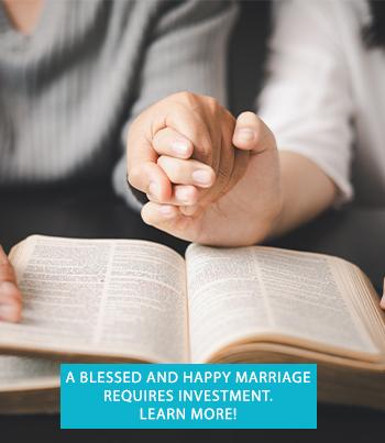 A blessed and happy marriage